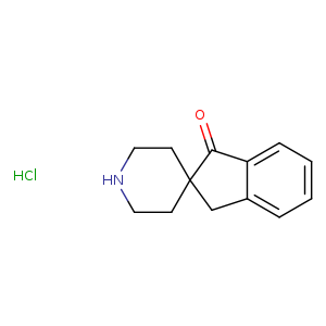 O=C1c2ccccc2CC21CCNCC2.Cl