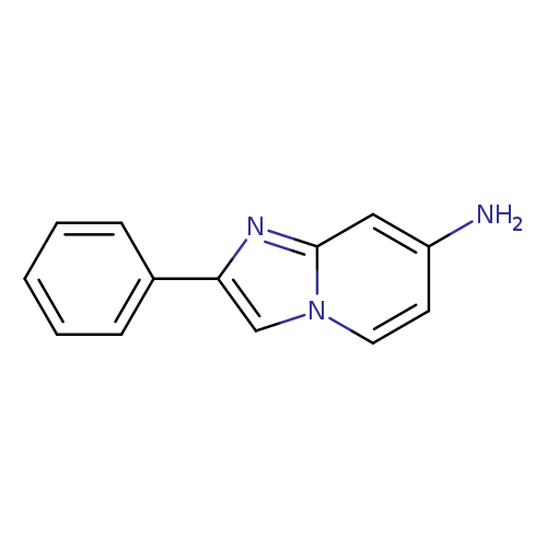 Nc1ccn2c(c1)nc(c2)c1ccccc1