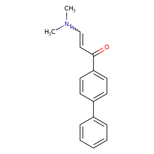 CN(C=CC(=O)c1ccc(cc1)c1ccccc1)C