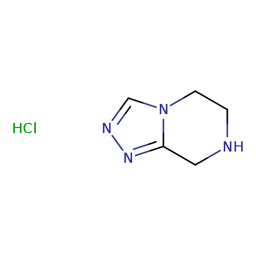 N1CCn2c(C1)nnc2.Cl