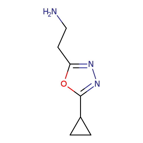 NCCc1nnc(o1)C1CC1