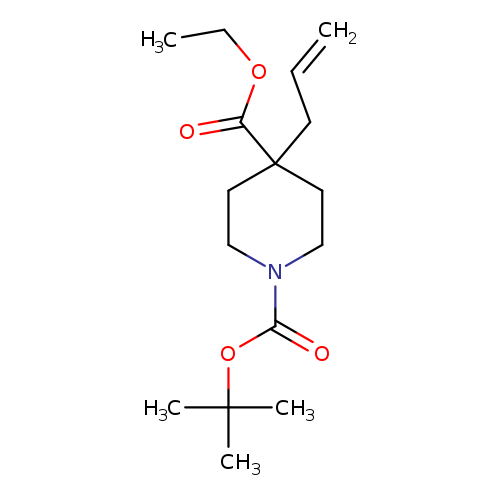 CCOC(=O)C1(CC=C)CCN(CC1)C(=O)OC(C)(C)C