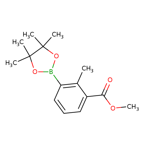 COC(=O)c1cccc(c1C)B1OC(C(O1)(C)C)(C)C