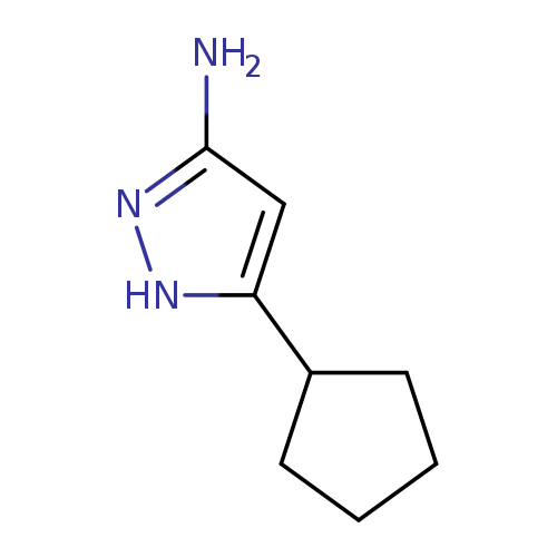 Nc1cc([nH]n1)C1CCCC1