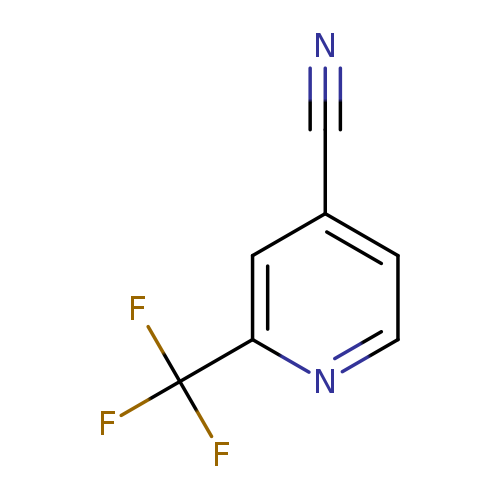 N#Cc1ccnc(c1)C(F)(F)F