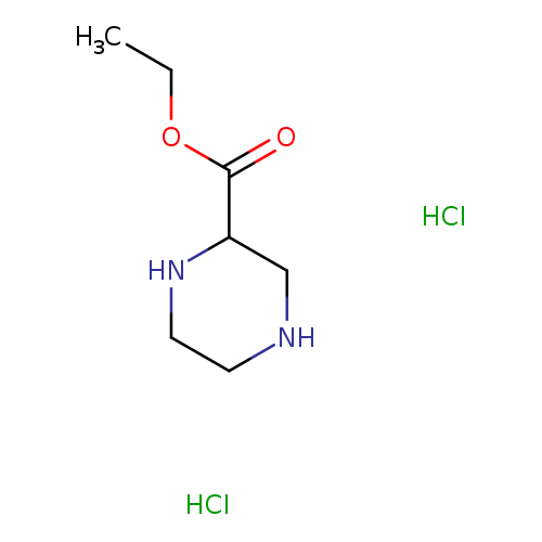 CCOC(=O)C1NCCNC1.Cl.Cl