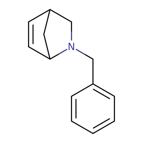 C1=CC2CC1N(C2)Cc1ccccc1