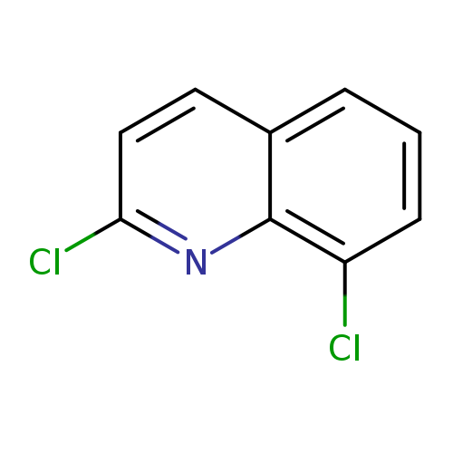 Clc1ccc2c(n1)c(Cl)ccc2