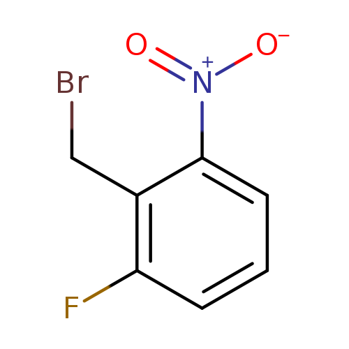 BrCc1c(F)cccc1[N+](=O)[O-]