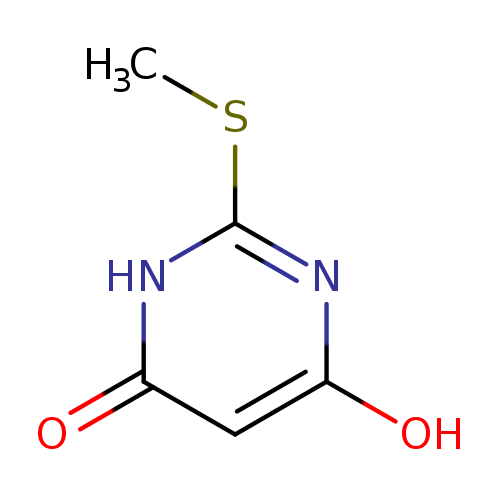 CSc1nc(O)cc(=O)[nH]1