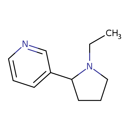 CCN1CCCC1c1cccnc1
