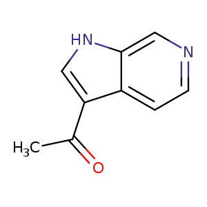 CC(=O)c1c[nH]c2c1ccnc2