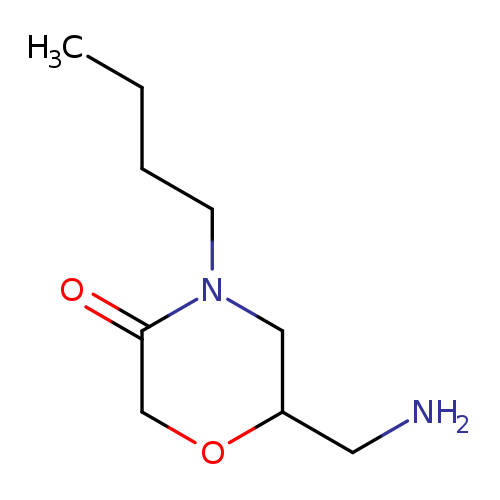 CCCCN1CC(CN)OCC1=O