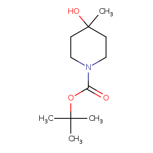 O=C(N1CCC(CC1)(C)O)OC(C)(C)C