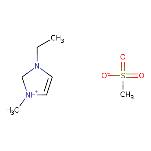 [O-]S(=O)(=O)C.CCN1C=C[NH+](C1)C