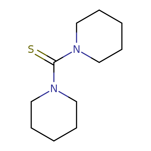 S=C(N1CCCCC1)N1CCCCC1