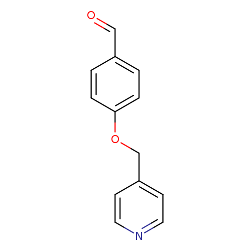 O=Cc1ccc(cc1)OCc1ccncc1