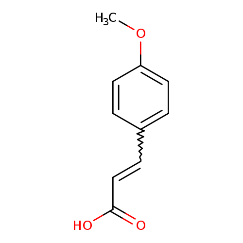 COc1ccc(cc1)C=CC(=O)O
