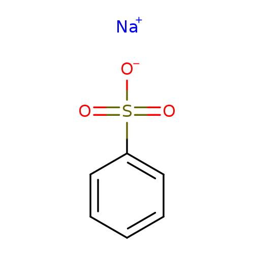 [O-]S(=O)(=O)c1ccccc1.[Na+]