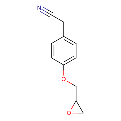 N#CCc1ccc(cc1)OCC1CO1