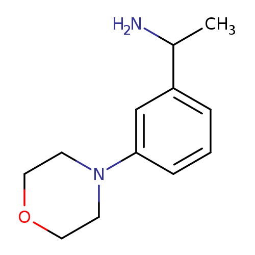 CC(c1cccc(c1)N1CCOCC1)N
