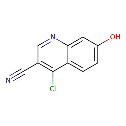 N#Cc1cnc2c(c1Cl)ccc(c2)O