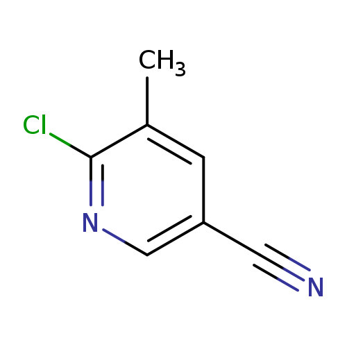 N#Cc1cnc(c(c1)C)Cl