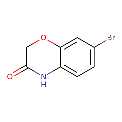 O=C1COc2c(N1)ccc(c2)Br