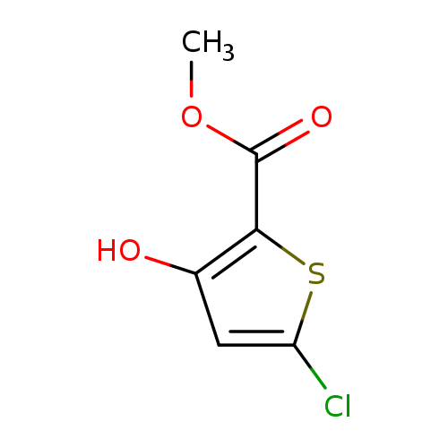 COC(=O)c1sc(cc1O)Cl