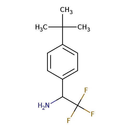 NC(C(F)(F)F)c1ccc(cc1)C(C)(C)C
