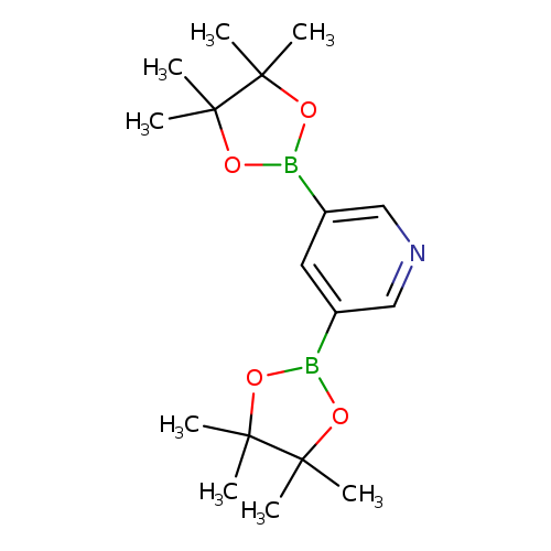 CC1(C)OB(OC1(C)C)c1cncc(c1)B1OC(C(O1)(C)C)(C)C