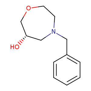 O[C@@H]1COCCN(C1)Cc1ccccc1