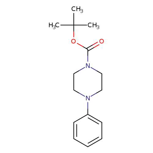 O=C(N1CCN(CC1)c1ccccc1)OC(C)(C)C