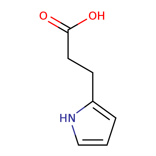 OC(=O)CCc1ccc[nH]1