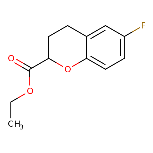 CCOC(=O)C1CCc2c(O1)ccc(c2)F