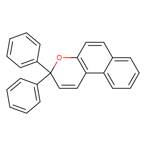c1ccc(cc1)C1(C=Cc2c(O1)ccc1c2cccc1)c1ccccc1