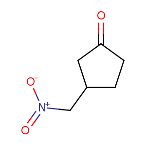 [O-][N+](=O)CC1CCC(=O)C1