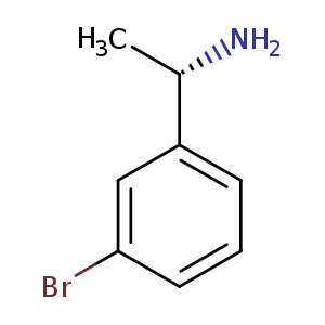 Brc1cccc(c1)[C@@H](N)C