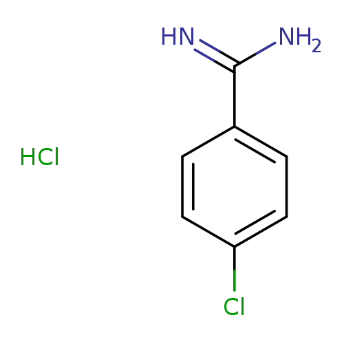 NC(=N)c1ccc(cc1)Cl.Cl