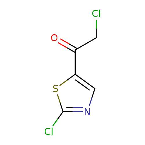 ClCC(=O)c1cnc(s1)Cl