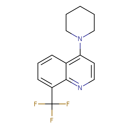 FC(c1cccc2c1nccc2N1CCCCC1)(F)F