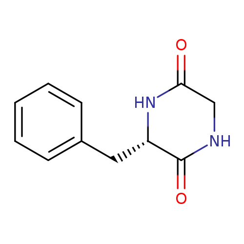 O=C1NCC(=O)N[C@H]1Cc1ccccc1
