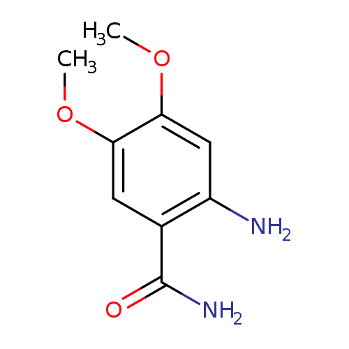 COc1cc(C(=O)N)c(cc1OC)N