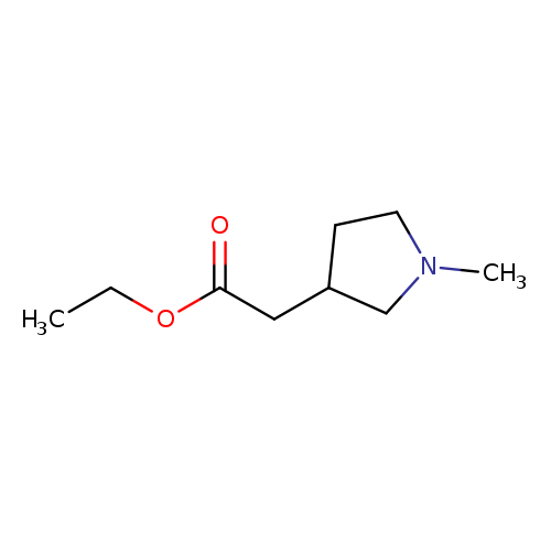 CCOC(=O)CC1CCN(C1)C