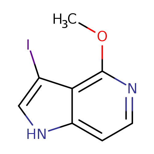 COc1nccc2c1c(I)c[nH]2