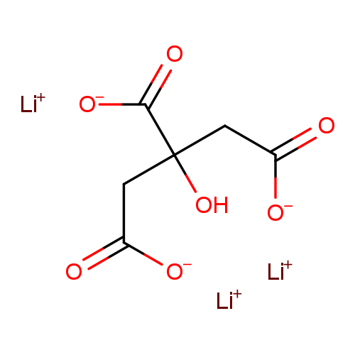 [O-]C(=O)C(CC(=O)[O-])(CC(=O)[O-])O.[Li+].[Li+].[Li+]