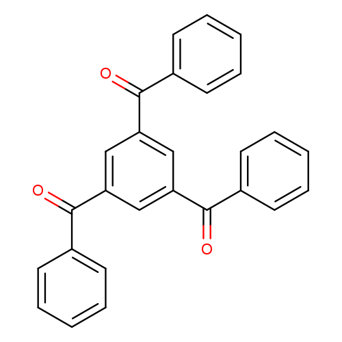 O=C(c1ccccc1)c1cc(cc(c1)C(=O)c1ccccc1)C(=O)c1ccccc1