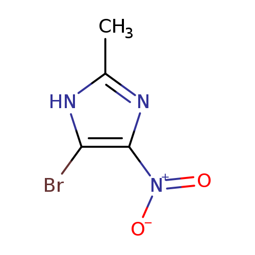 [O-][N+](=O)c1nc([nH]c1Br)C