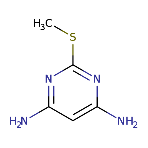 CSc1nc(N)cc(n1)N