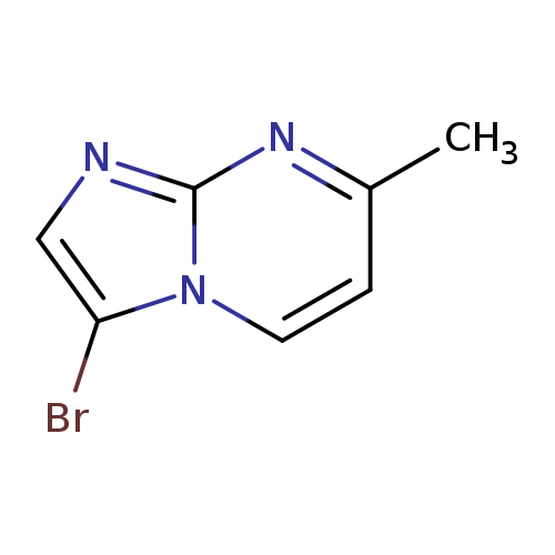 Cc1ccn2c(n1)ncc2Br